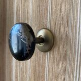 4 vintage metal patères