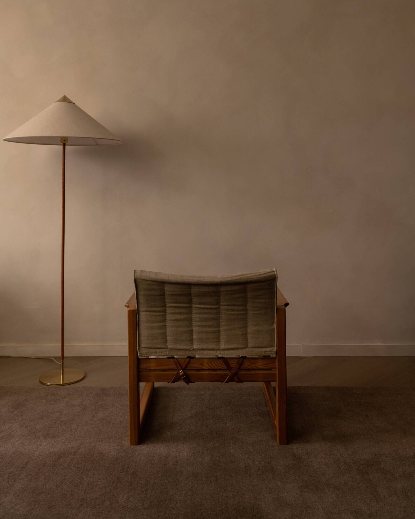 Diana safari chair by Karin Mobring for IKEA · pine and canvas
