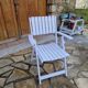 Triconfort vintage folding garden armchair