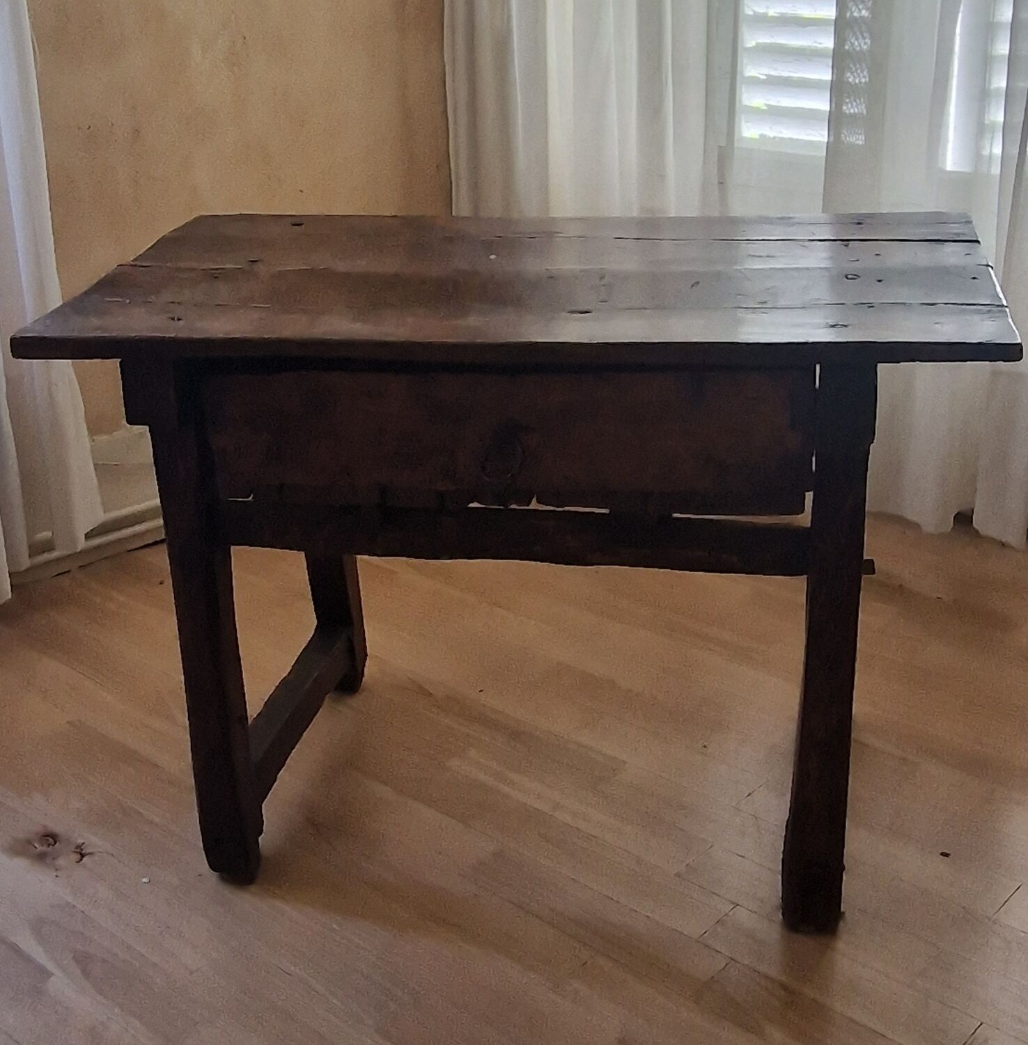 Rustic wooden desk