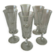 Arques crystal champagne flutes