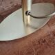 Vintage Italian table lamp, frosted glass