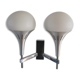 Double vintage wall lamp 60/70s