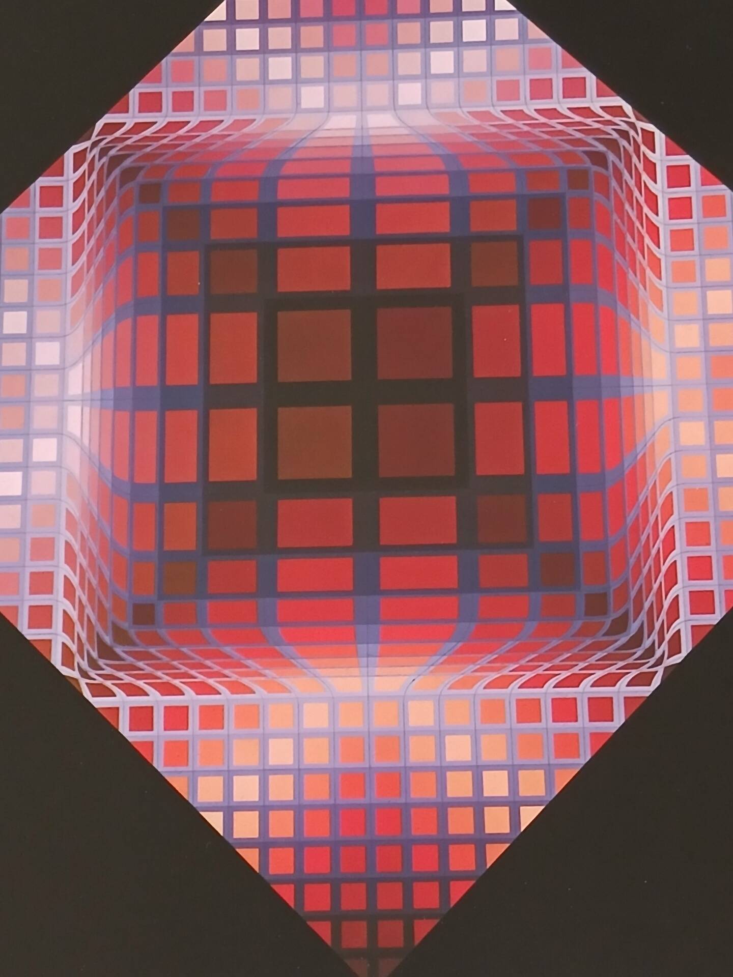 Victor Vasarely Serigraphy op art Editions du Griffon