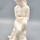 Ceramic Woman Figure, Jihokera Bechyně, 1986, Czechoslovakia
