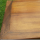 Old chest of drawers in walnut period restoration