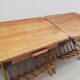 Paire de chevets vintage en rotin