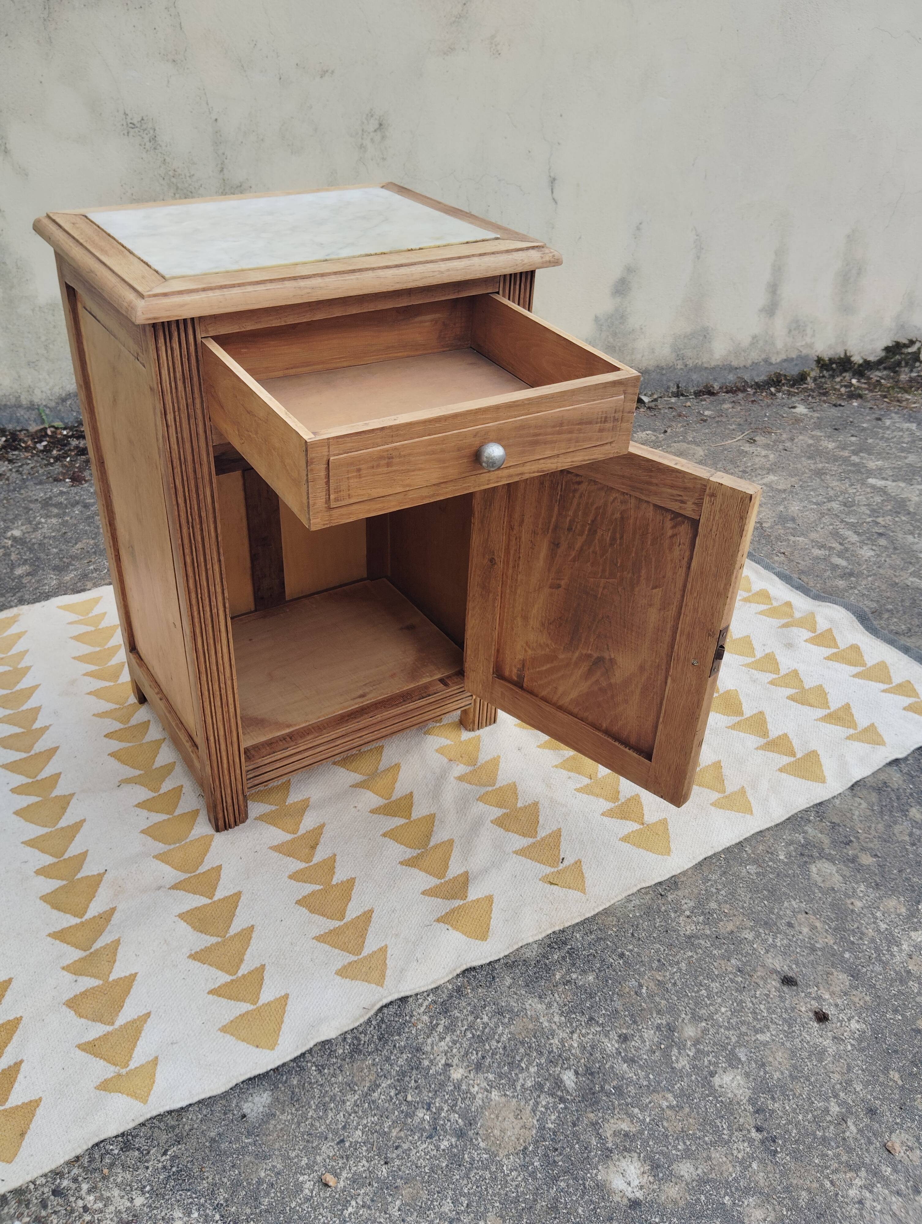 Bedside table, jam cupboard or small art deco sideboard