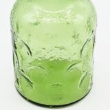 Green glass bottle