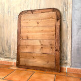 Antique silvered mirror Louis-Philippe 19th century