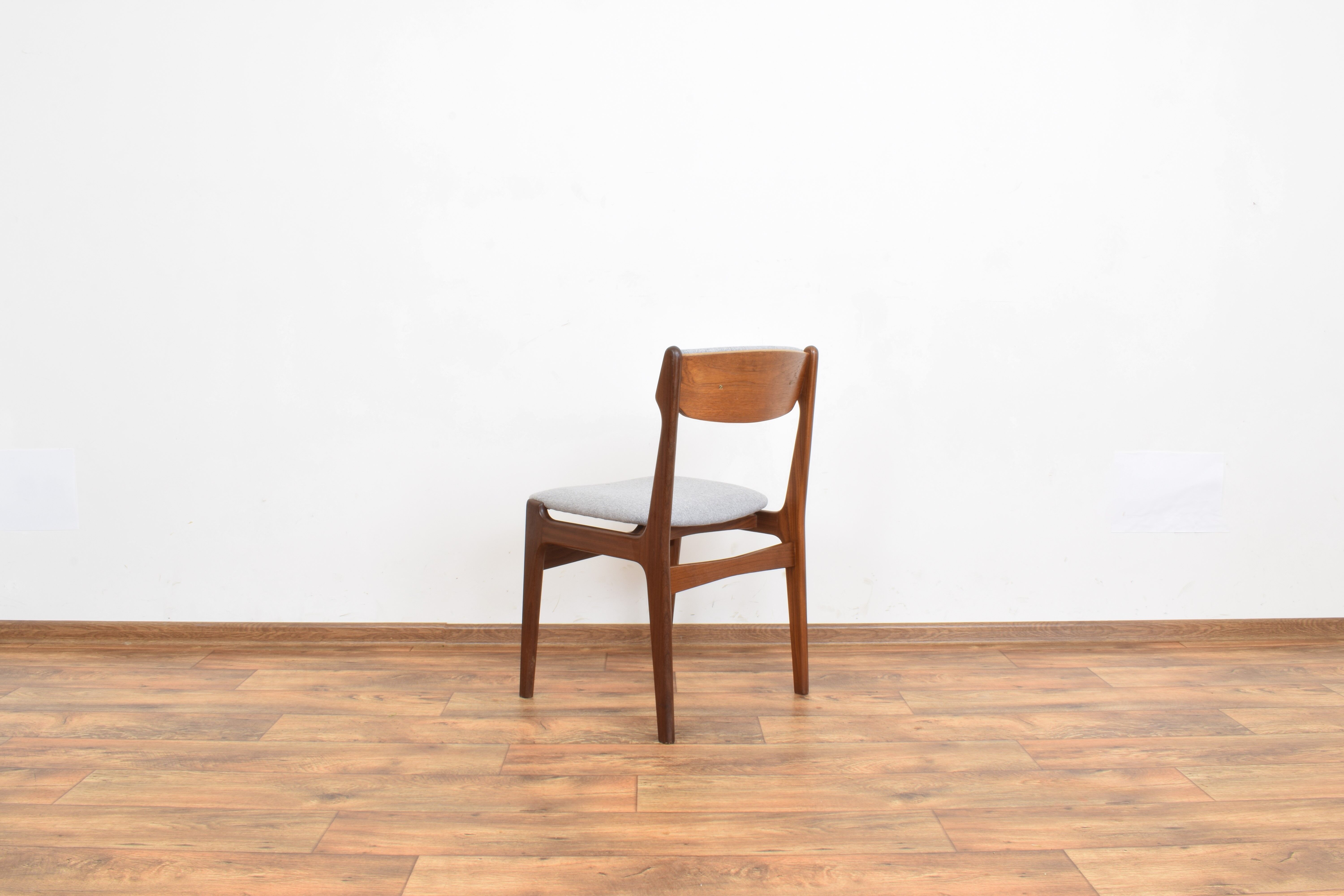 Danish Teak Dining Chairs by Erik Buch, Set of 4