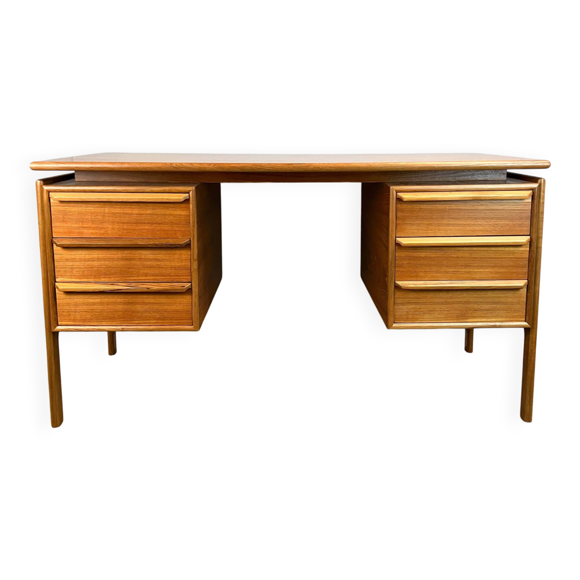 Desk by G.V. Gasvik for GV Møbler, teak, 1960s