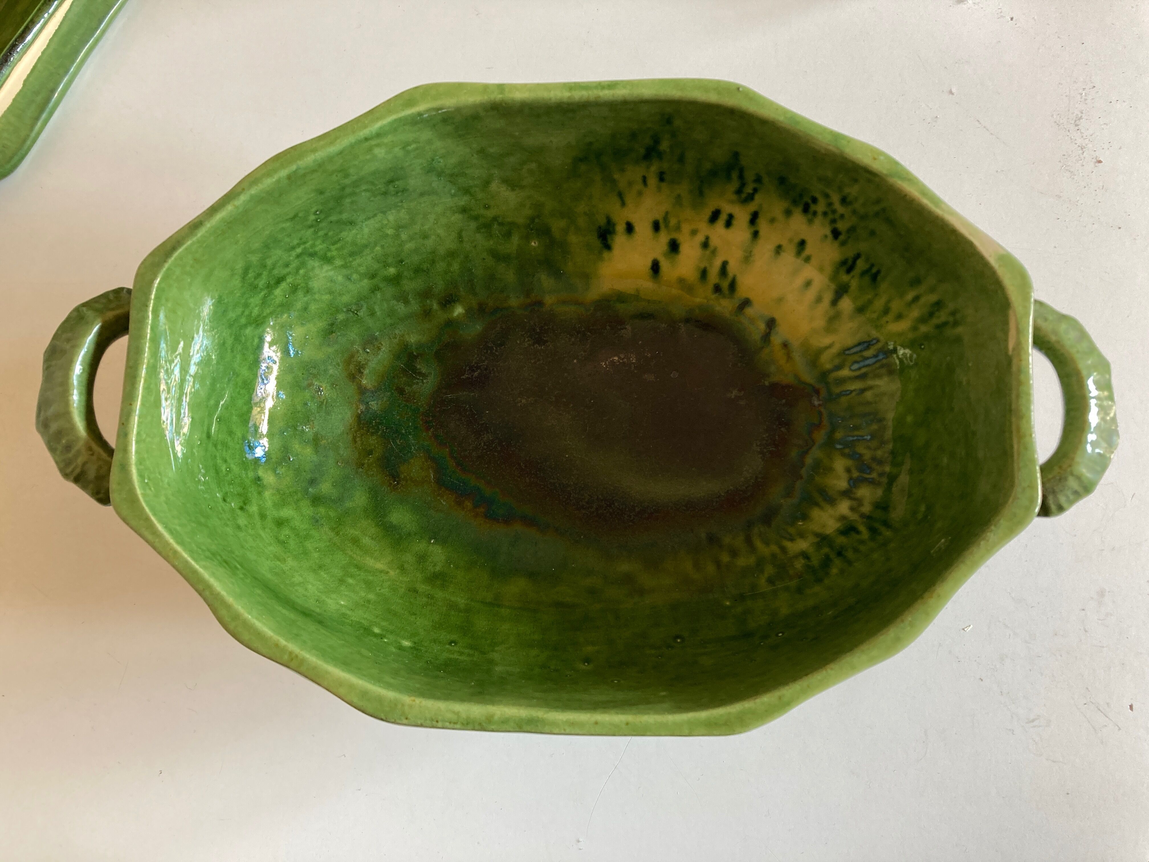 Tureen in Aegitna glazed clay 1960