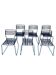 Lot de 6 chaises Melker « spaghetti » par Lisa Norinder pour Ikea 1990