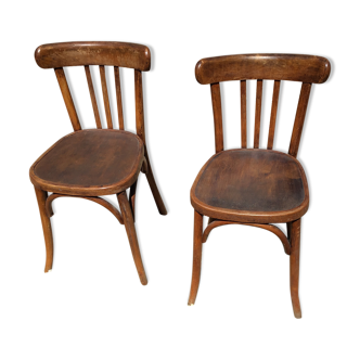 Pair of Fischel bistro chair