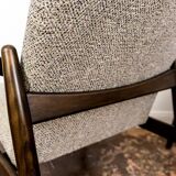 GFM-64 Armchairs by Edmund Homa from Gościcińskie Fabryki Mebli, 1960s, Set of 2