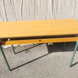 Vintage 2-seater desk "delagrave"