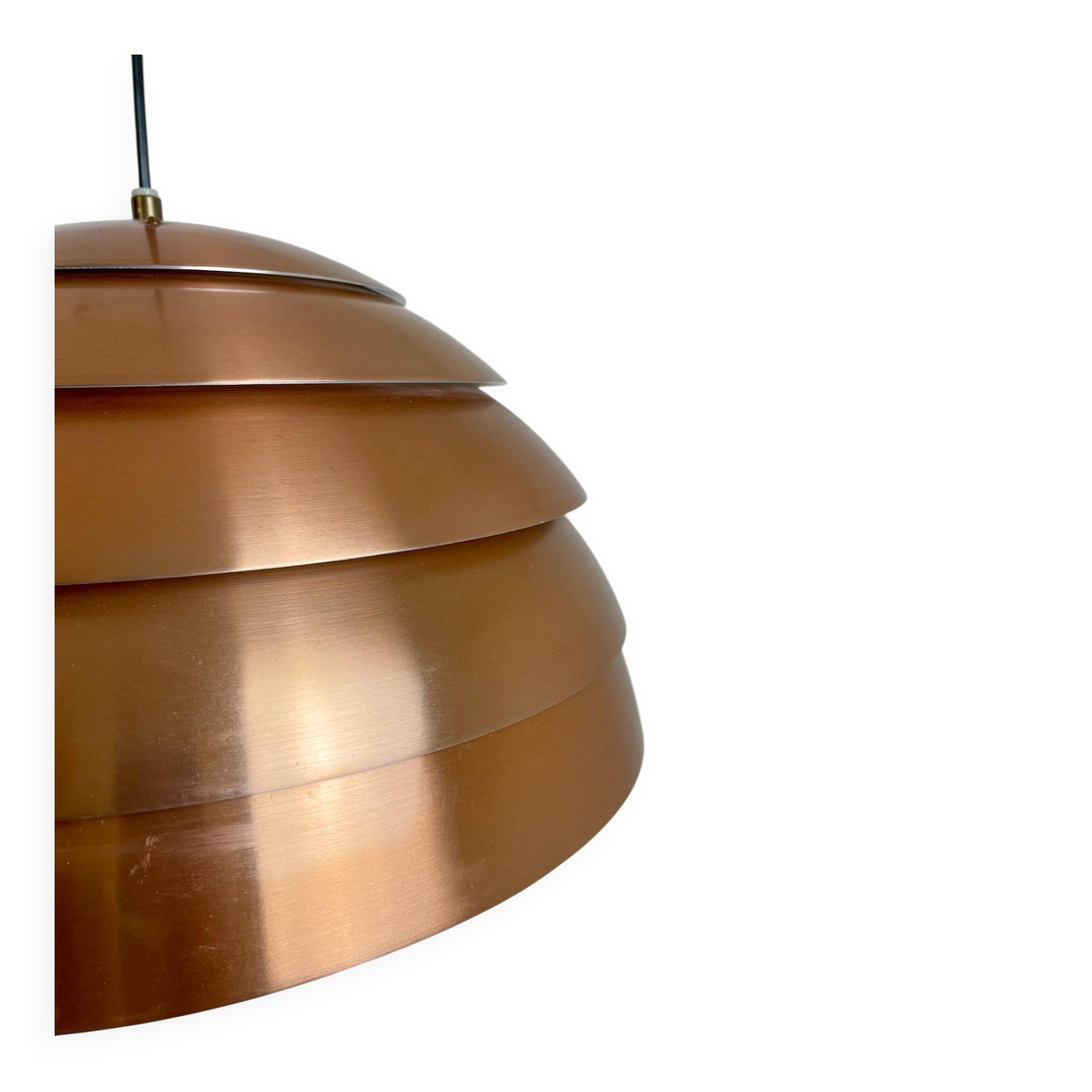 Copper suspension by Hans-Agne Jakobsson T325/450, Sweden, 1960s.