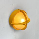 Mid-century Danish metal outdoor wall lamp model Pirate by Eva Koppel, Nils Koppel, Gert Edstrand for Nordisk Solar, 1960s.