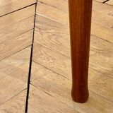 Scandinavian Style Extendable Round Teak Table -