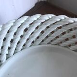 Braided ceramic cut