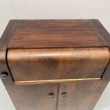 Fully renovated mid century cabinet with build-in turntable, Germany, 1950´s