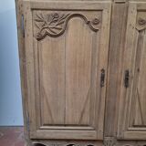 Sideboard 2 doors in oak from the years 1800/1820