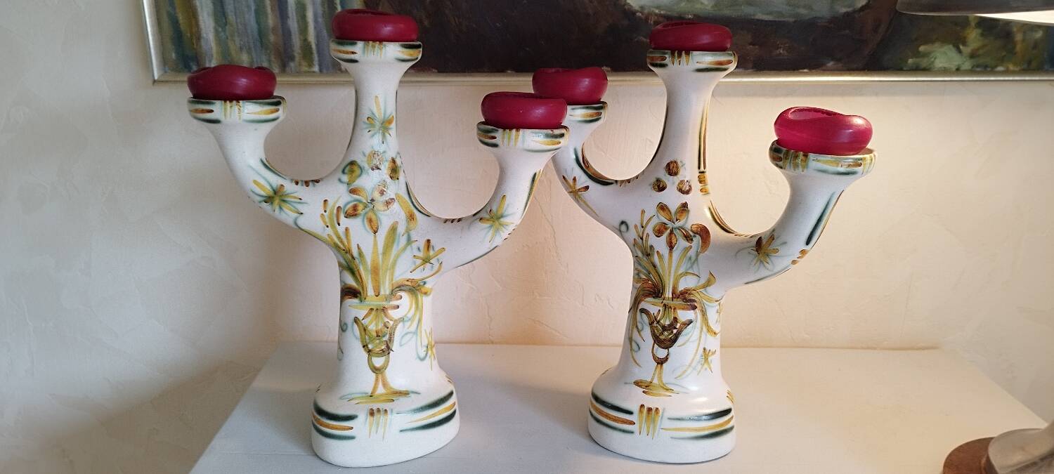 Duo de bougeoirs Kéraluc