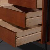 Vintage design wall shelf produced by Holz-pfel
