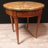 Louis XVI-style round side table