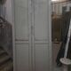 Anciennes portes double en sapin
