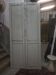 Old double doors made of fir.