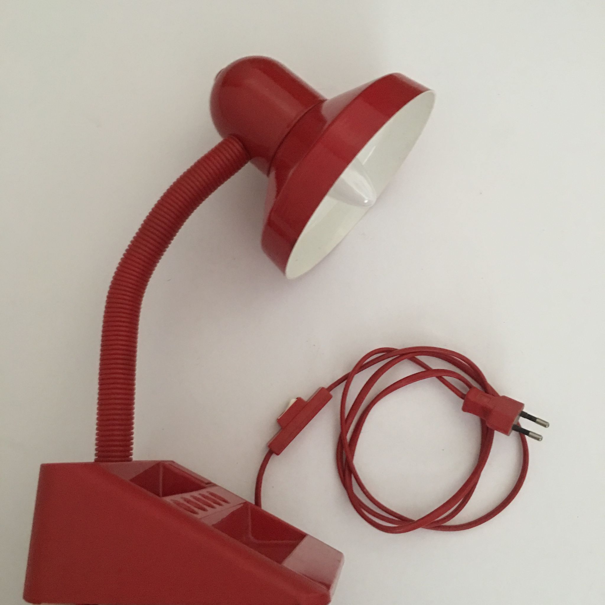 Lampe de bureau articulée avec rangements