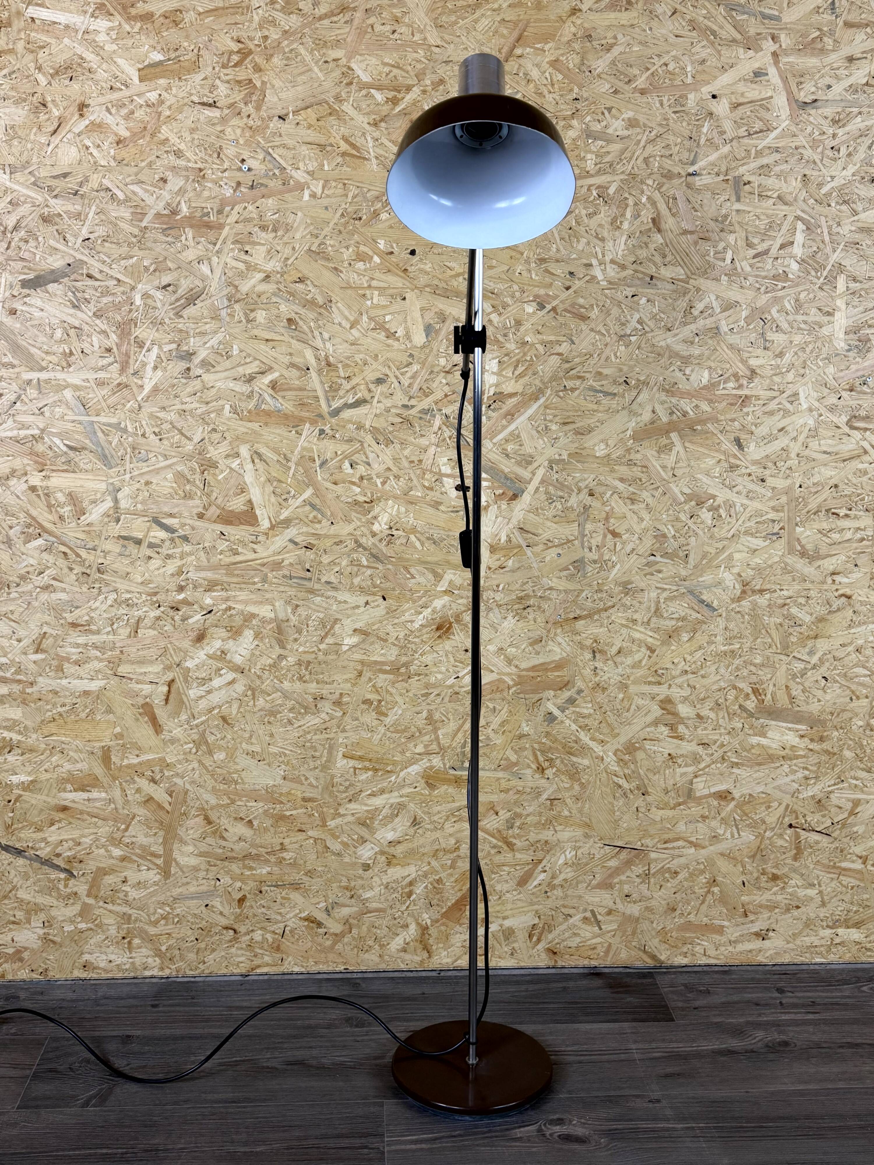 1960s 1970s Floor Lamp Mid-Century Space Age Design Metal