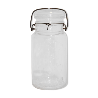 "Perfect Seal" canned glass jar