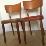 Vintage retro bistrot chairs