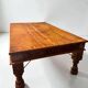 Large 19th-Century Indian Teak Low Table, Rajasthan