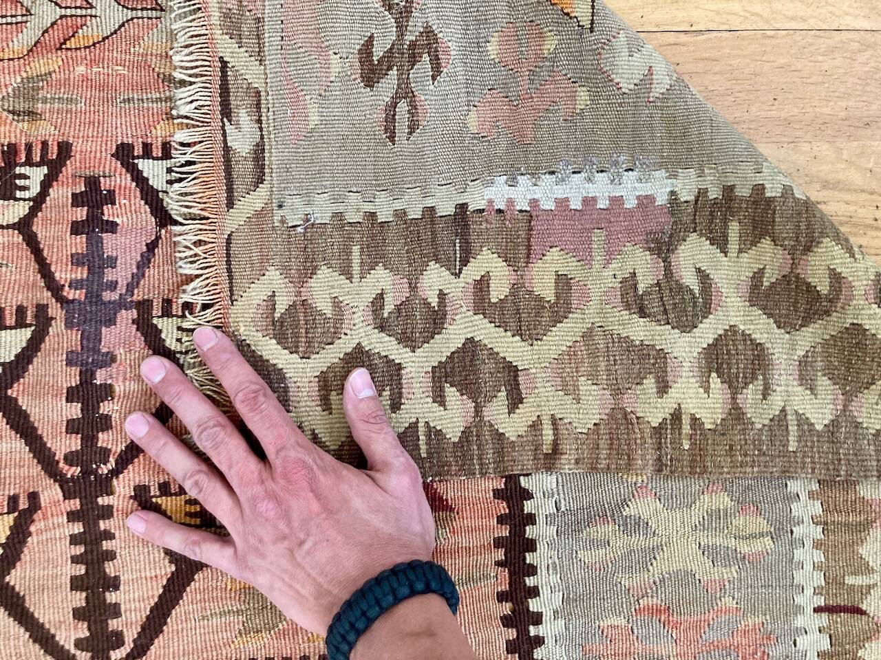 Tapis kilim traditionnel