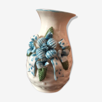 Vase en barbotine