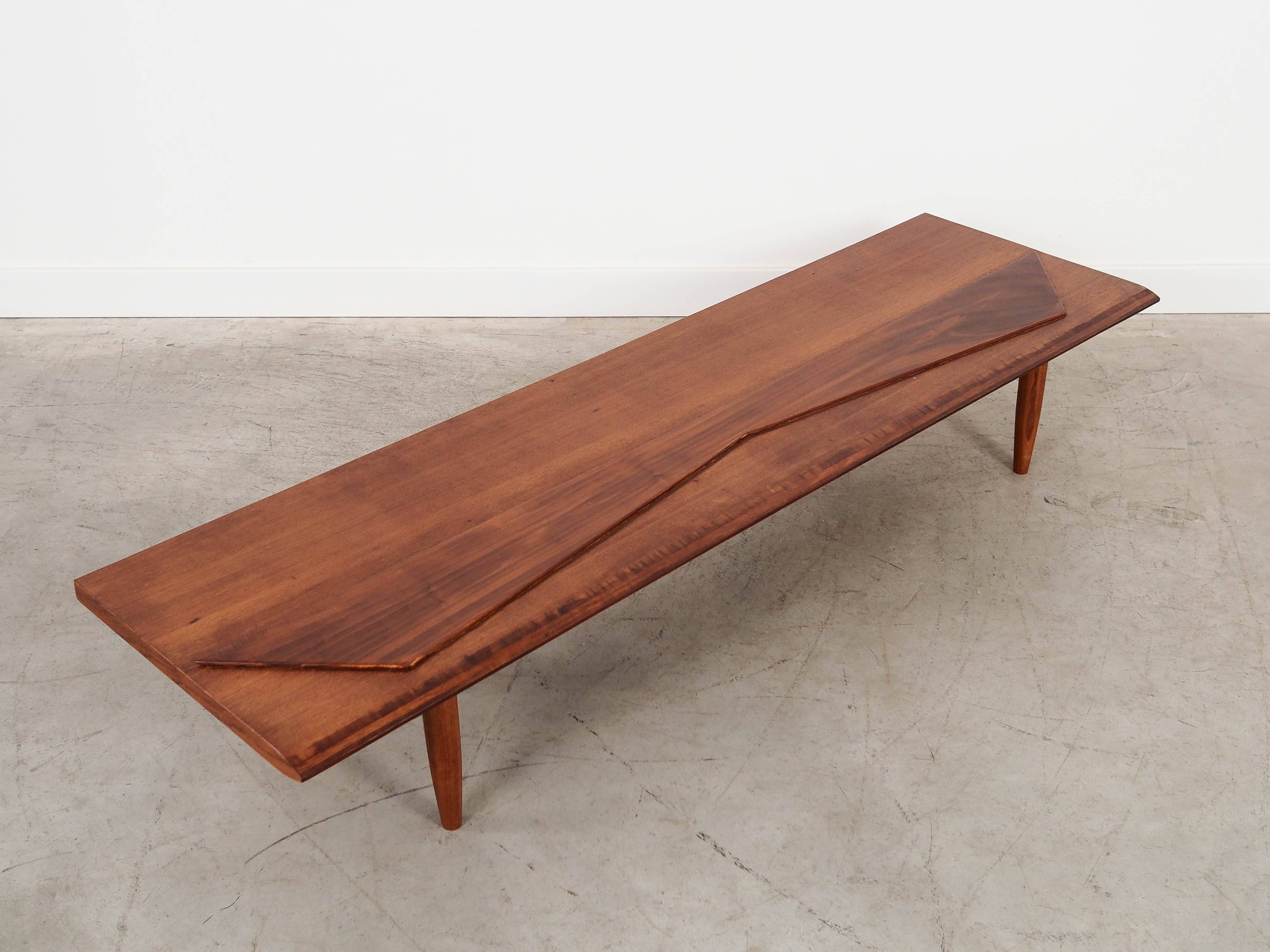 Mahogany lowboard, Danish design, 1970s, made in Denmark