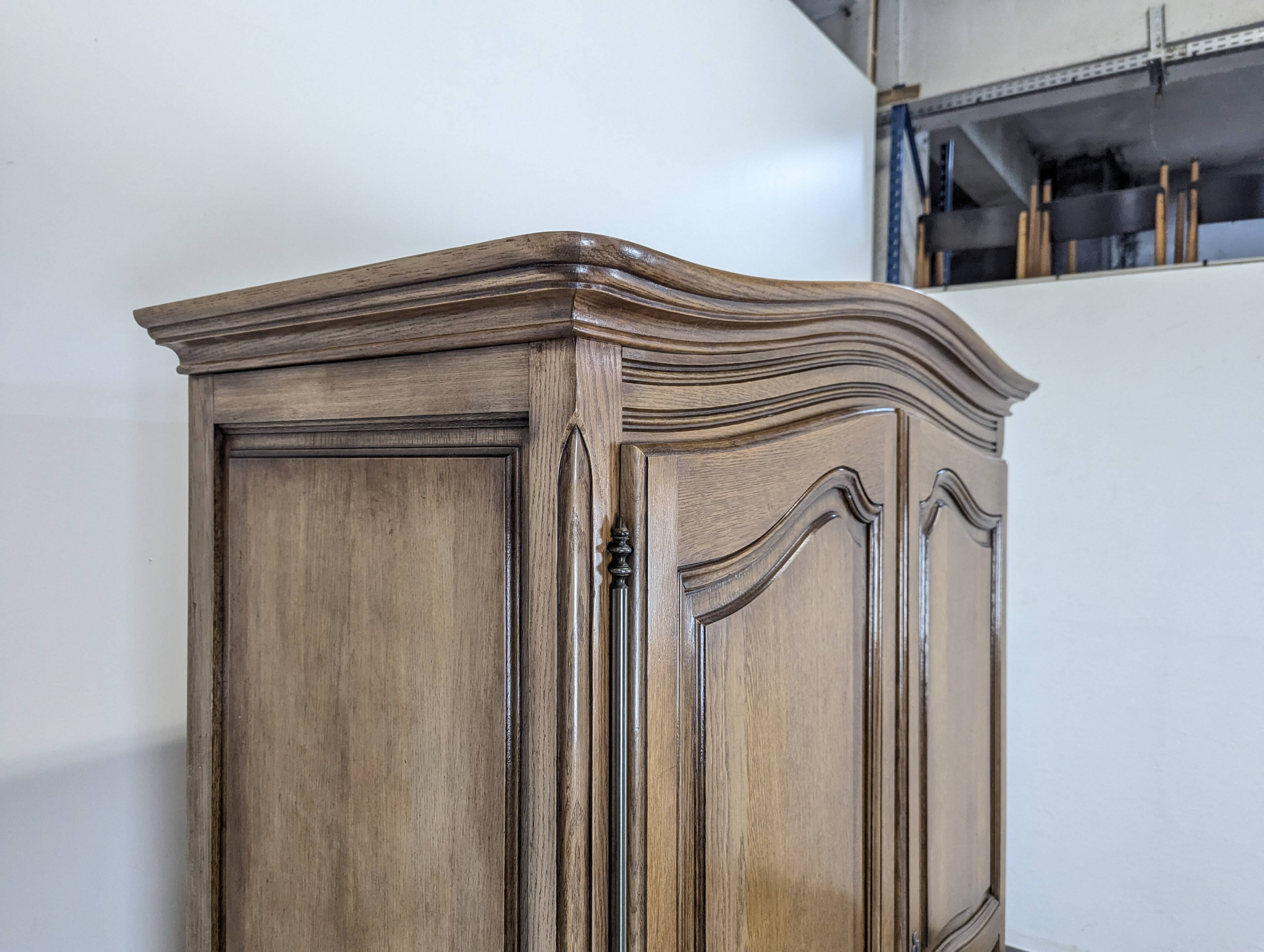 Oak dressing room wardrobe