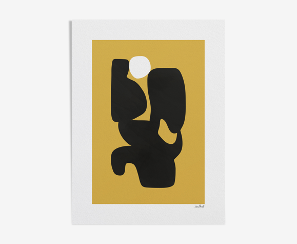 Impression giclée forme abstraite no.1