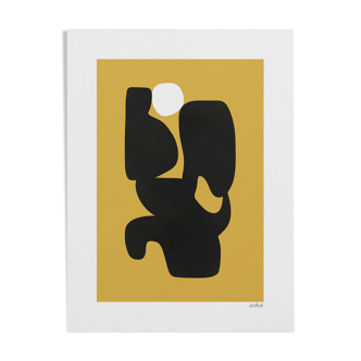 ABSTRACT SHAPE NO.1 — Giclée print