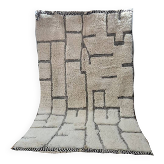 Tapis berbère Mrirt en laine fait main 250 X 150 CM