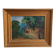 Oil painting, horseback riding in the forest