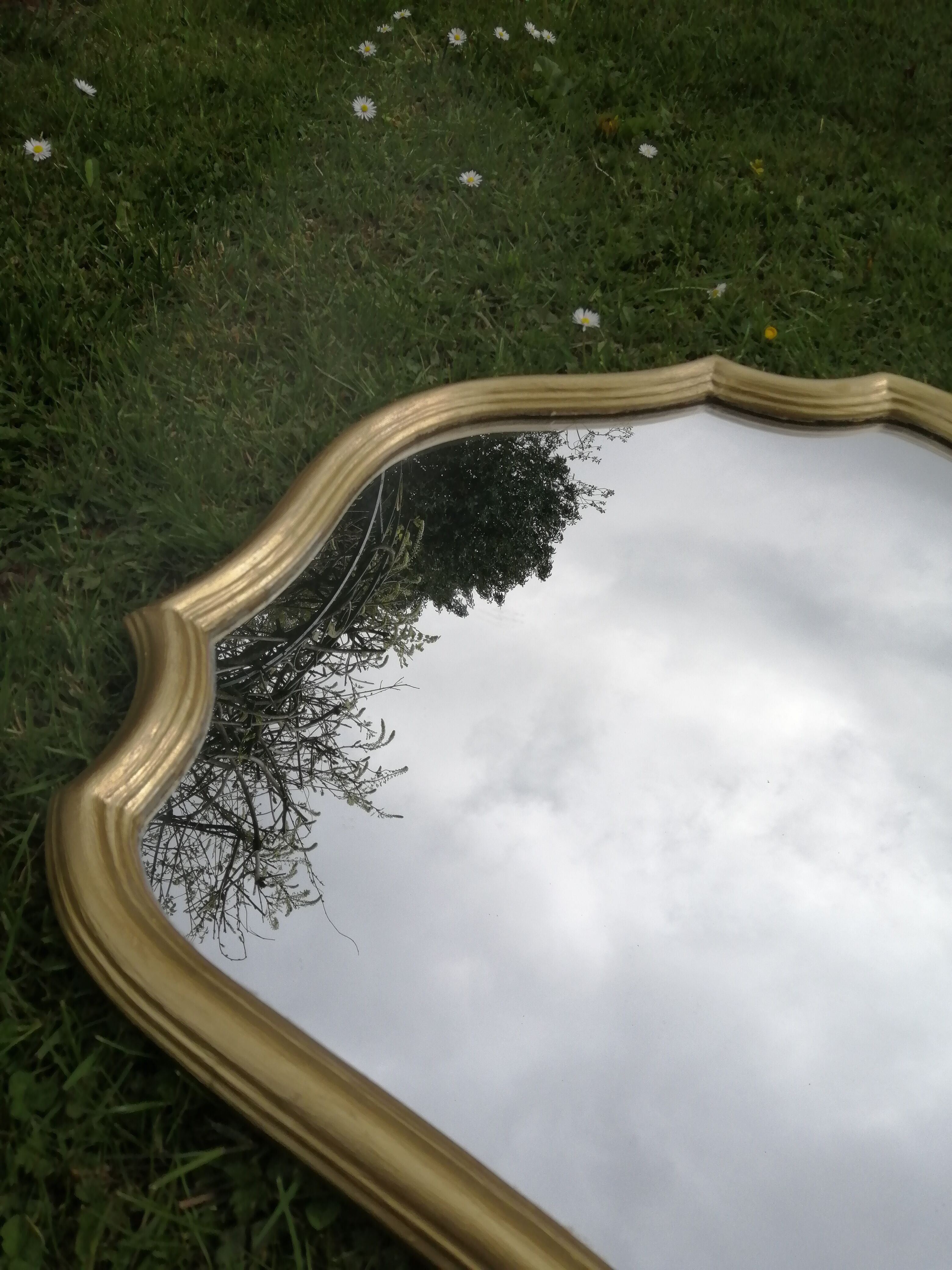 Vintage mirror - 80x60cm