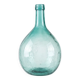 Old dame-jeanne signed v. ayelense - luminous turquoise glass