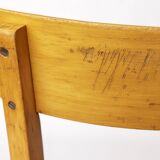 Pair of 1950s Frankfurt Dining Chairs, Germany – Refurbished Beechwood