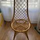 Chaise vintage en rotin