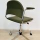 Fully Restored  Olive Office Chair by Kovona K-107, Czechoslovakia 1970